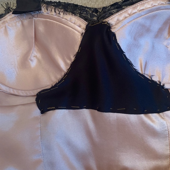 Jovani Evening Dress Prom Black and Tan 4 - Picture 4 of 5